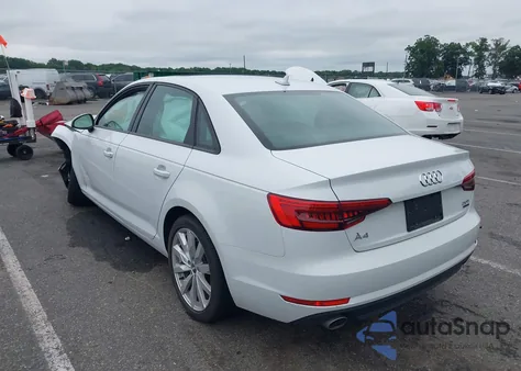 2017 Audi A4 2.0T Premium z USA, uszkodzony, nr VIN WAUANAF45HN023811